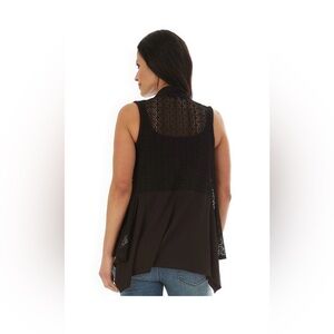 NWT Apt. 9 Sleeveless Knit and Lace Vest XXL